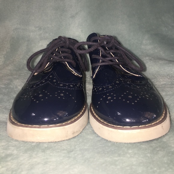 Zara Kids Navy Blue Oxford - Picture 2 of 6